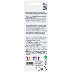 Filc készlet  6db-os GOLDFABER 0,4 tűfilc + ecset kétvégű akvarell filctoll, Fantázia