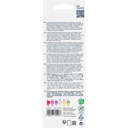 Filc készlet  6db-os GOLDFABER 0,4 tűfilc + ecset kétvégű akvarell filctoll, Virágok