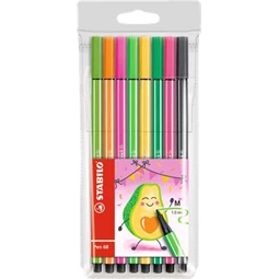 Filc készlet 8db-os STABILO Pen 68 Living Colors, Avokádó 1 mm