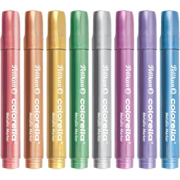Filc készlet 8db-os PELIKAN Colorella ragyogó metál színek