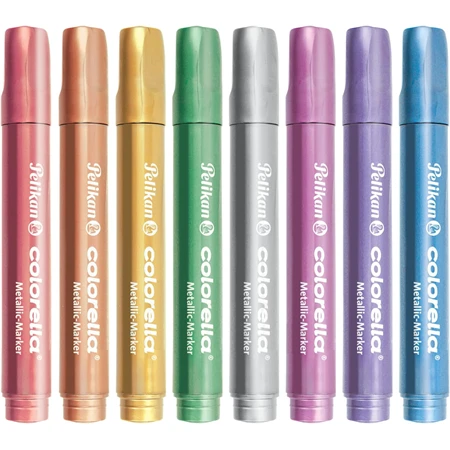 Filc készlet 8db-os PELIKAN Colorella ragyogó metál színek
