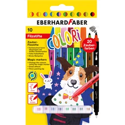 Filc készlet 9+1 Eberhard Faber kétvégű varázs