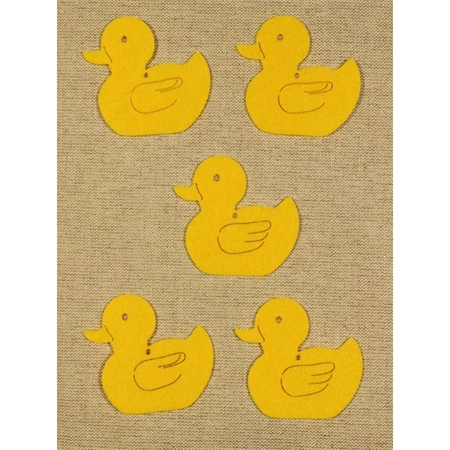 Filcfigura kacsa 5 db/csomag