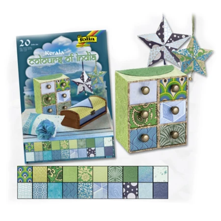 Filclap szett A/4 India színei 20db/csomag Kerala