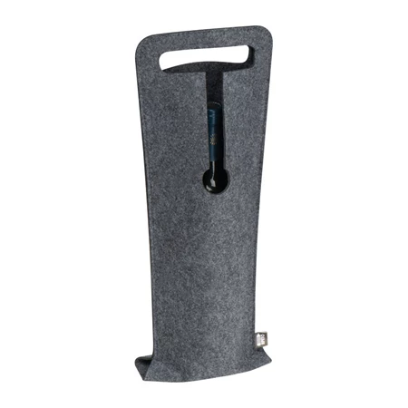 Filctáska palackhoz 15 x 1 x 41,7 cm maximum 8,9 cm átmérőjű palackokhoz, borosüveghez