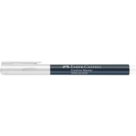 Filctoll FABER Art and Graphic 1,5mm Fehér, Száradás után a filctollrajzok elkenődés- és cseppállóak