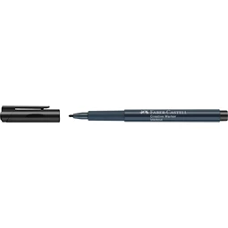 Filctoll FABER Art and Graphic 1,5mm Fekete, Száradás után a filctollrajzok elkenődés- és cseppállóak