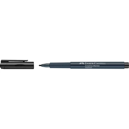 Filctoll FABER Art and Graphic 1,5mm Fekete, Száradás után a filctollrajzok elkenődés- és cseppállóak