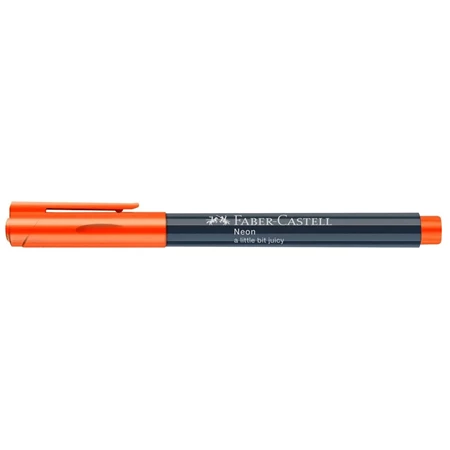 Filctoll FABER Art and Graphic 1,5mm Neon Sötét narancs