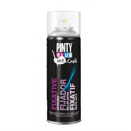 Fixáló spray, PINTY PLUS Art, 200ml (001) fixatív