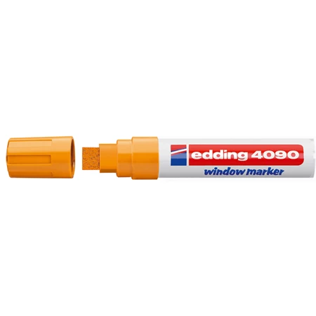 Folyékony krétamarker EDDING 4090 4-15mm neon narancssárga