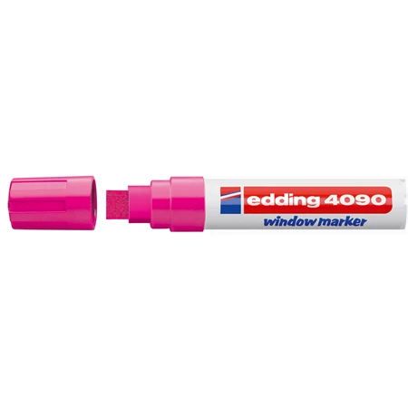 Folyékony krétamarker EDDING 4090 4-15mm neon rózsaszín