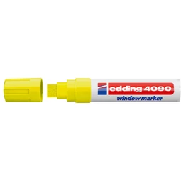 Folyékony krétamarker EDDING 4090 4-15mm neon sárga