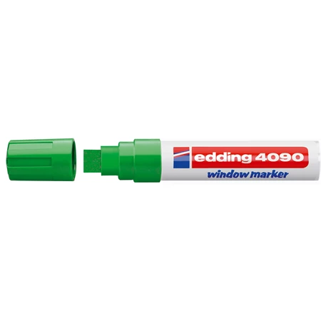 Folyékony krétamarker EDDING 4090 4-15mm zöld