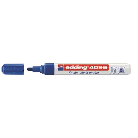Folyékony krétamarker EDDING 4095 2-3 mm kék