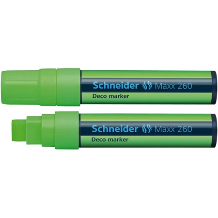 Folyékony krétamarker SCHNEIDER Maxx 260 világos zöld