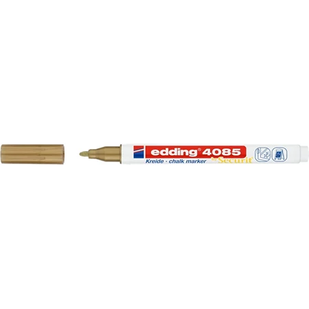 Folyékony krétamarker EDDING 4085 1-2mm hegy, arany