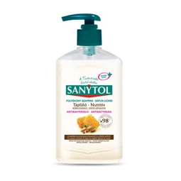 Folyékony szappan antibakteriális  SANYTOL 250ml mandulatej