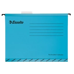 Függőmappa A/4 ESSELTE Classic újrahasznosított karton, kék, 25db/csomag