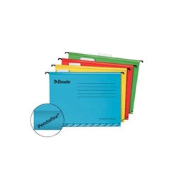 Függőmappa A/4 ESSELTE Classic újrahasznosított karton, sárga, 25db/csomag