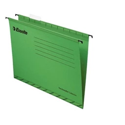 Függőmappa A/4 ESSELTE Classic újrahasznosított karton, zöld, 25db/csomag