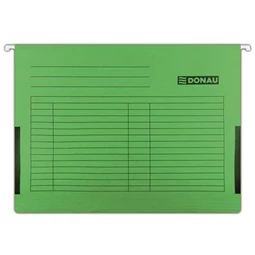 Függőmappa DONAU oldalvédelemmel, zöld, 25db/csomag