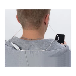 Fülhallgató, bluetooth, hangerőszabályzóval 4.2 Bluetooth, 10 m hatótávolság. töltő kábellel