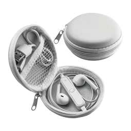 Fülhallgató, bluetooth, hangerőszabályzóval 4.2 Bluetooth, 10 m hatótávolság. töltő kábellel
