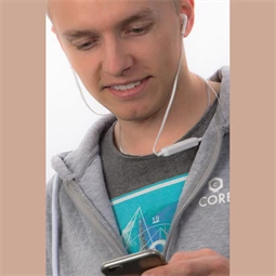 Fülhallgató, bluetooth, hangerőszabályzóval 4.2 Bluetooth, 10 m hatótávolság. töltő kábellel