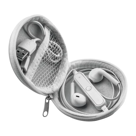 Fülhallgató, bluetooth, hangerőszabályzóval 4.2 Bluetooth, 10 m hatótávolság. töltő kábellel