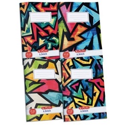 Füzet A/4 kockás HERLITZ 32 lapos Neon
