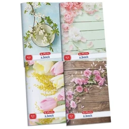 Füzet A/4 sima HERLITZ 32 lap Flower 80-32 vegyes, minta nem választható