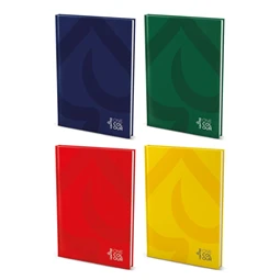 Füzet A/4 beíró kockás LIPAMILL 192 lapos Office keményfedeles