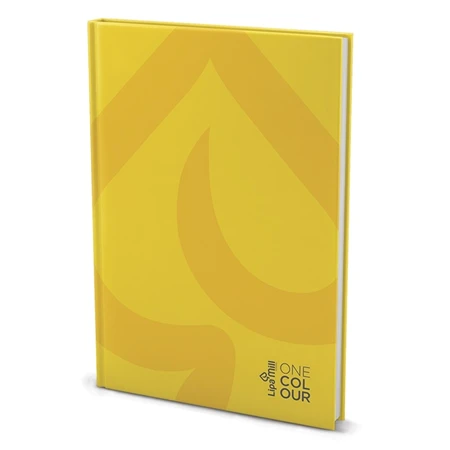 Füzet A/4 beíró kockás LIPAMILL 192 lapos Office keményfedeles