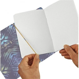 Füzet A/4 kockás-vonalas HERLITZ 2x40 lapos My Book Batik Fearless