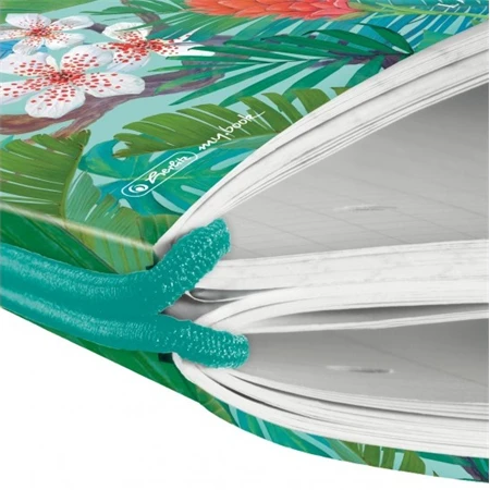 Füzet A/4 kockás-vonalas HERLITZ 2x40 lapos My Book LadyLike Jungle