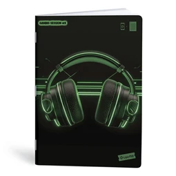 Füzet A/4 kockás LIPAMILL 40 lapos Game On 1db, minta nem választható
