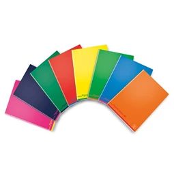 Füzet A/4 kockás PIGNA 38 lapos Colours vegyes, minta nem választható