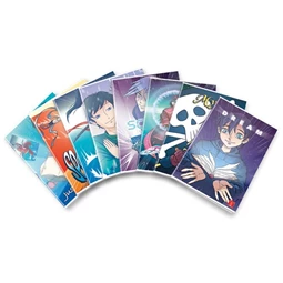 Füzet A/4 kockás PIGNA 42 lapos Manga vegyes, minta nem választható