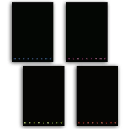 Füzet A/4 kockás Pigna Black & Fluo tűzött 42 lapos kockás margós, szín nem választható