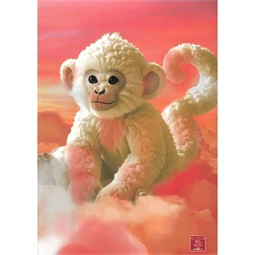 Füzet A/4 kockás Pigna Super Cute Clouds tűzött 50 lapos, minta nem választható