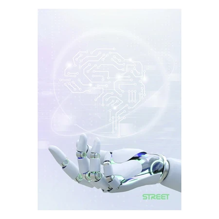 Füzet A/4 kockás STREET 54 lapos AI