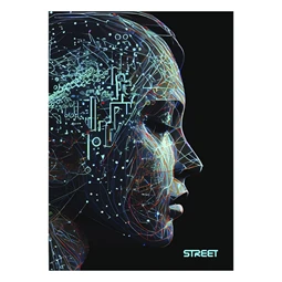 Füzet A/4 kockás STREET 54 lapos AI