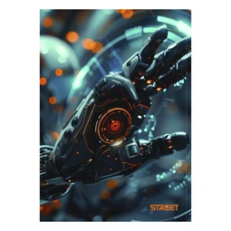 Füzet A/4 kockás STREET 54 lapos AI