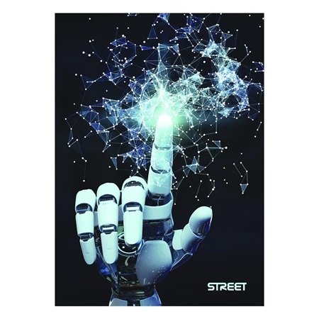 Füzet A/4 kockás STREET 54 lapos AI