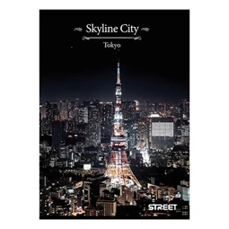 Füzet A/4 kockás STREET 54 lapos Skyline 1db, minta nem választható