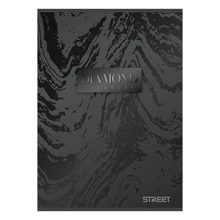 Füzet A/4 sima STREET 54 lapos Treasure