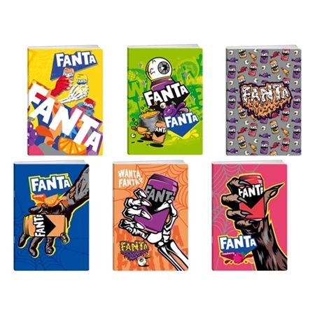 Füzet A/4 vonalas 50lapos Bestbuy Fanta vegyes, minta nem választható