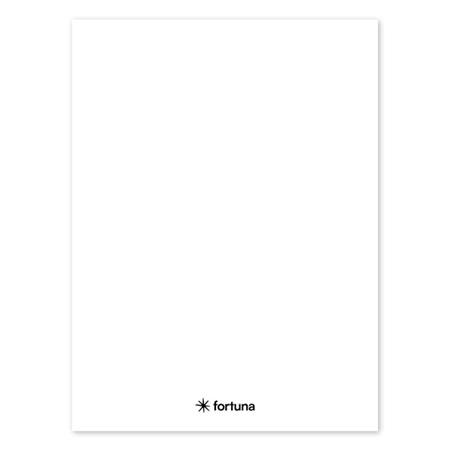 Füzet A/4 vonalas FORTUNA Monocolor 32 lapos fehér