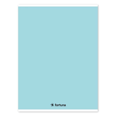 Füzet A/4 vonalas FORTUNA Monocolor 32 lapos pasztel kék
